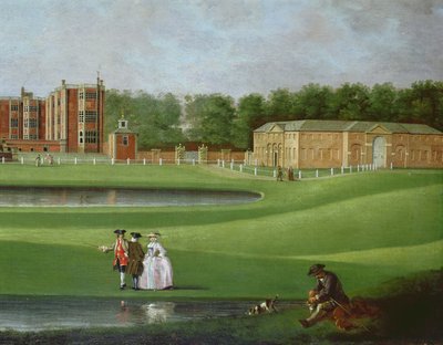 View of Temple Newsam House (detail) by James Chapman
