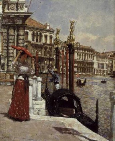 On the Grand Canal, Venice by James Charles