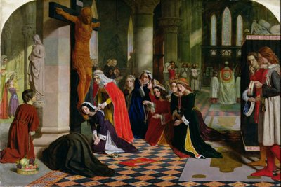 The Renunciation of Queen Elizabeth of Hungary, 1850 by James Collinson