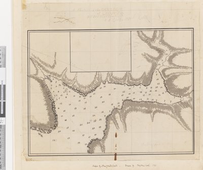A Plan of the Harbour of Croque in Newfoundland by James Cook