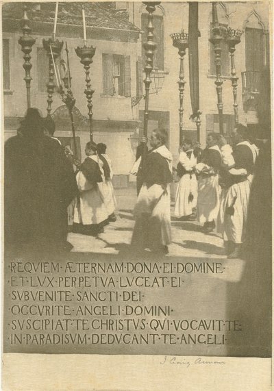 A Venetian Requiem by James Craig Annan