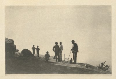 Camera Work: Group on a Hill Road - Granada by James Craig Annan