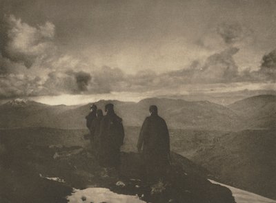 The Dark Mountains by James Craig Annan