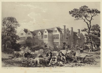 Sawston Hall, Cambridgeshire by James Dafforne