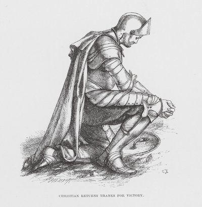 Christian Returns Thanks for Victory by James Dawson Watson