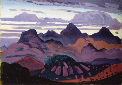 Deep Twilight, Pyrenees by James Dickson Innes