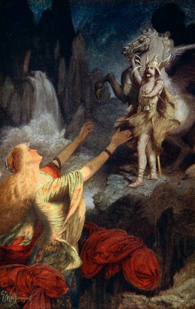 Helgi Hundingsbane returns to Valhalla by James Doyle Penrose