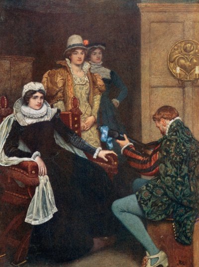 Mary Stuart and Chastelard by James Dromgole Linton