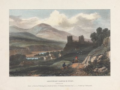 Ardfinian Castle & Fort Tipperary by James Duffield Harding