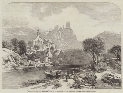 Beilstein, on the Moselle by James Duffield Harding
