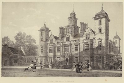Blickling Hall, Norfolk by James Duffield Harding