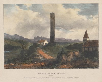 Kineth Round Tower by James Duffield Harding