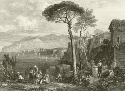 Plain and Bay of Sorrento, Italy by James Duffield Harding