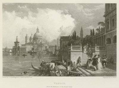 Venice, from the Entrance of the Grand Canal by James Duffield Harding