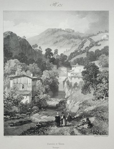 Picturesque and Romantic Voyages in Ancient France. Auvergne by James Duffield Harding