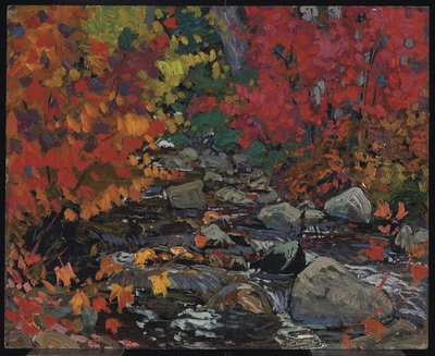 Autumn Leaves, Batchewana, Algoma by James Edward Hervey Macdonald