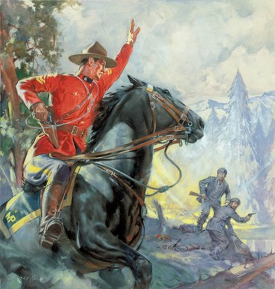 Canadian Mounties by James Edwin McConnell