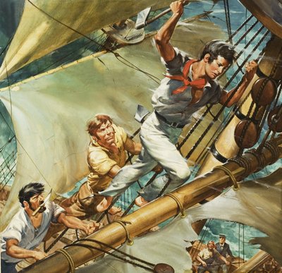 Mr Midshipman Marryat by James Edwin McConnell