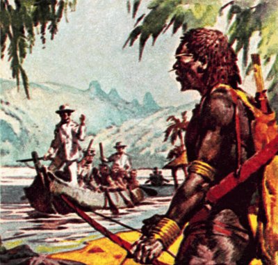 Mungo Park on the River Niger by James Edwin McConnell