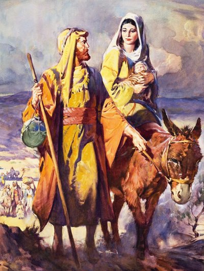 The Flight into Egypt by James Edwin McConnell