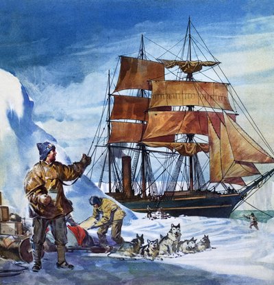The Terra Nova in the Antarctic by James Edwin McConnell
