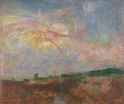 Adam and Eve Expelled from Paradise by James Ensor