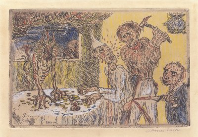 Avarice by James Ensor