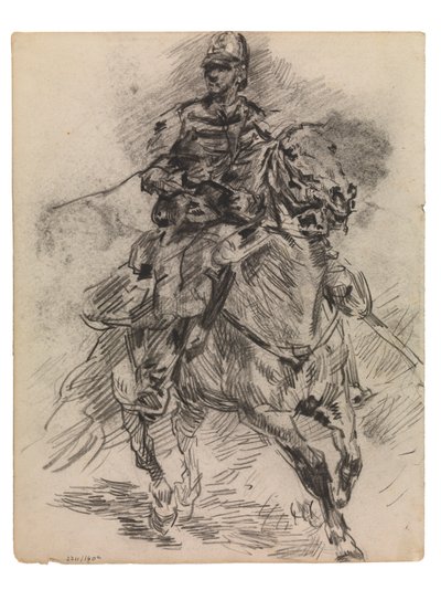 Chevalier of the Light Artillery by James Ensor