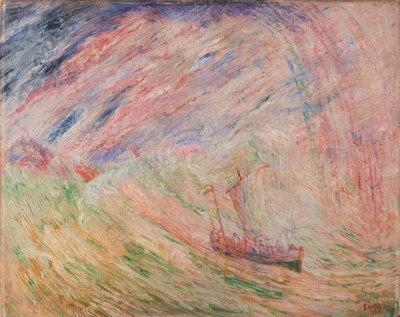 Christ Calming the Storm by James Ensor