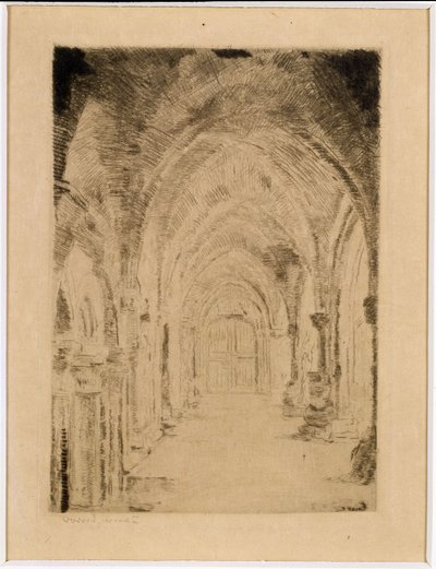 The Crypt by James Ensor