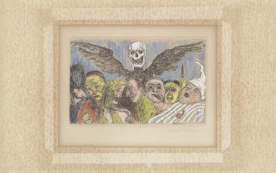 The Deadly Sins Dominated by Death by James Ensor
