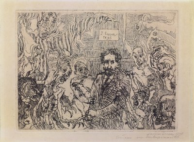 Demons Teasing Me by James Ensor