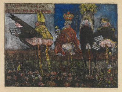 Doctrinal Nourishment by James Ensor