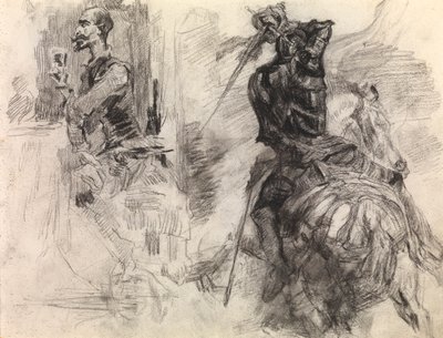 Don Quixote by James Ensor