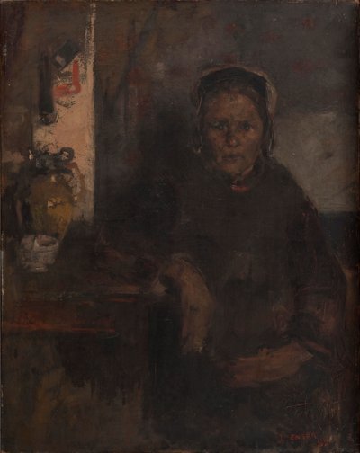 Fisherwoman by James Ensor