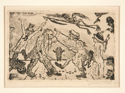 Wrath, from the portfolio The Deadly Sins by James Ensor