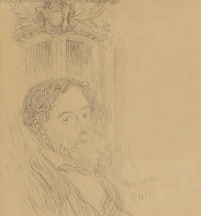 My Portrait by James Ensor