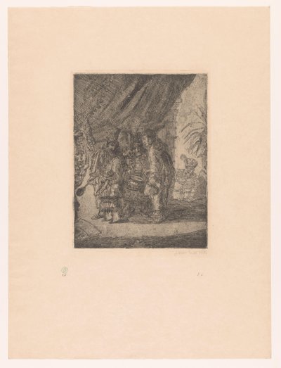 Persian Doctors Examine the Stool of King Darius by James Ensor