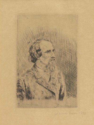 Portrait of Hector Denis by James Ensor