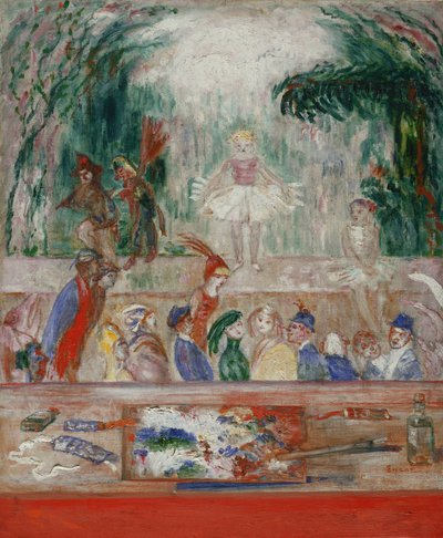 Palette Rays by James Ensor