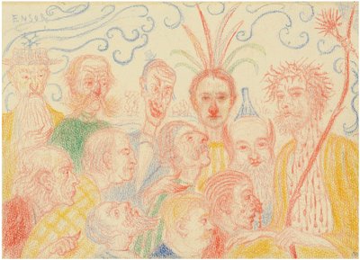 Scenes from the Life of Christ by James Ensor