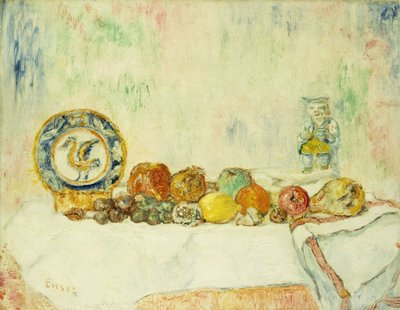 Still Life with Fruits by James Ensor