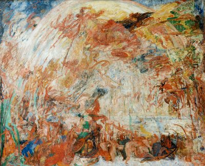 The Fall of the Rebel Angels by James Ensor