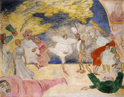 The Fantastic Ballet by James Ensor