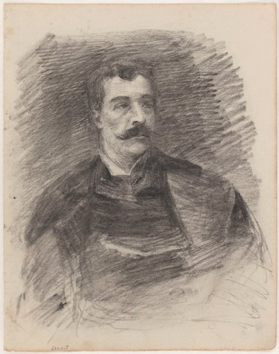 The Painter Alfred Stevens by James Ensor