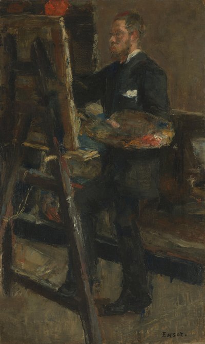 The Painter Alfred William Finch by James Ensor