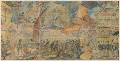 The Strike Action by James Ensor