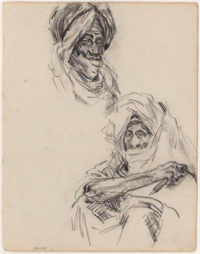 Two Arabs by James Ensor