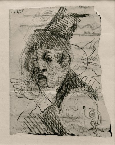 Two Heads and a Hand by James Sidney Ensor