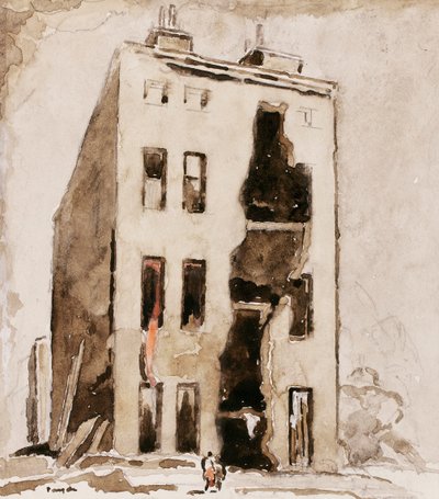 Ruined House by James Ferrier Pryde